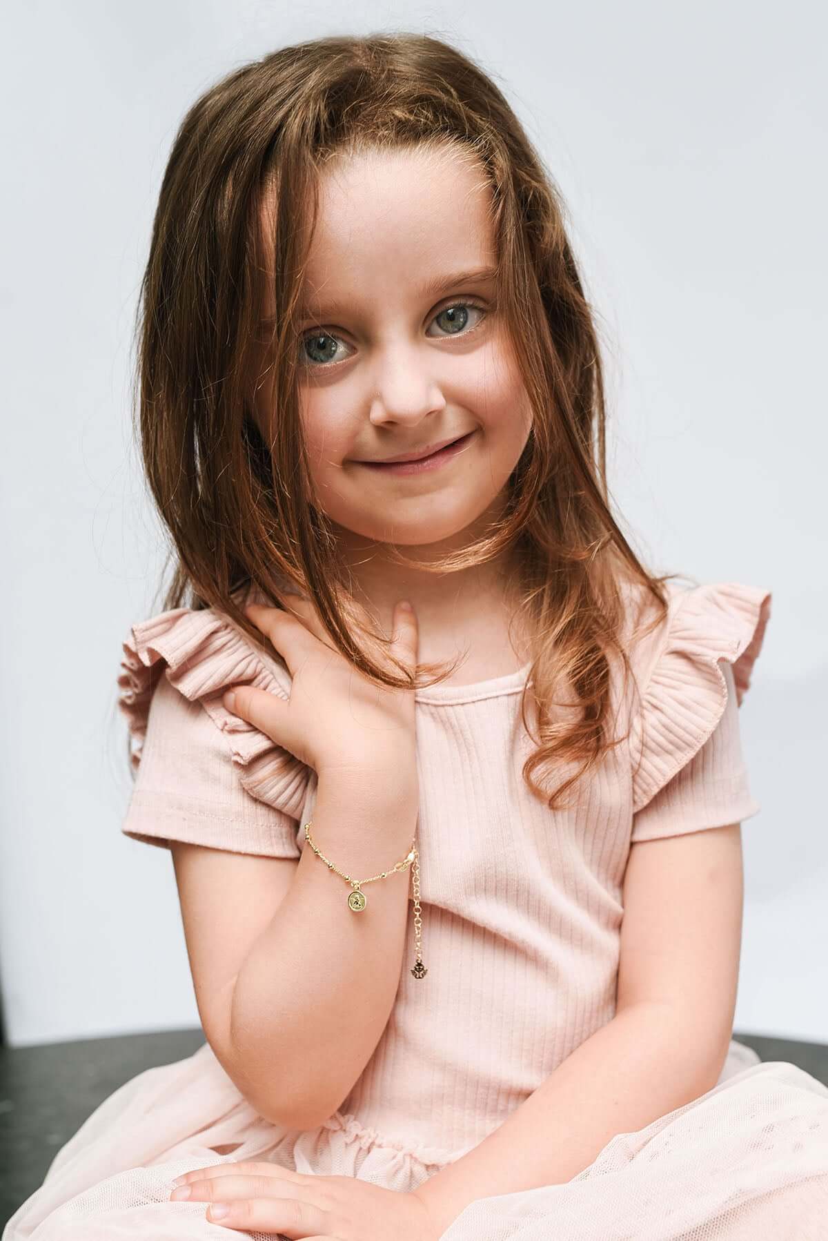 BABY BRACELET CHAPELET - VERMEIL ARGENT