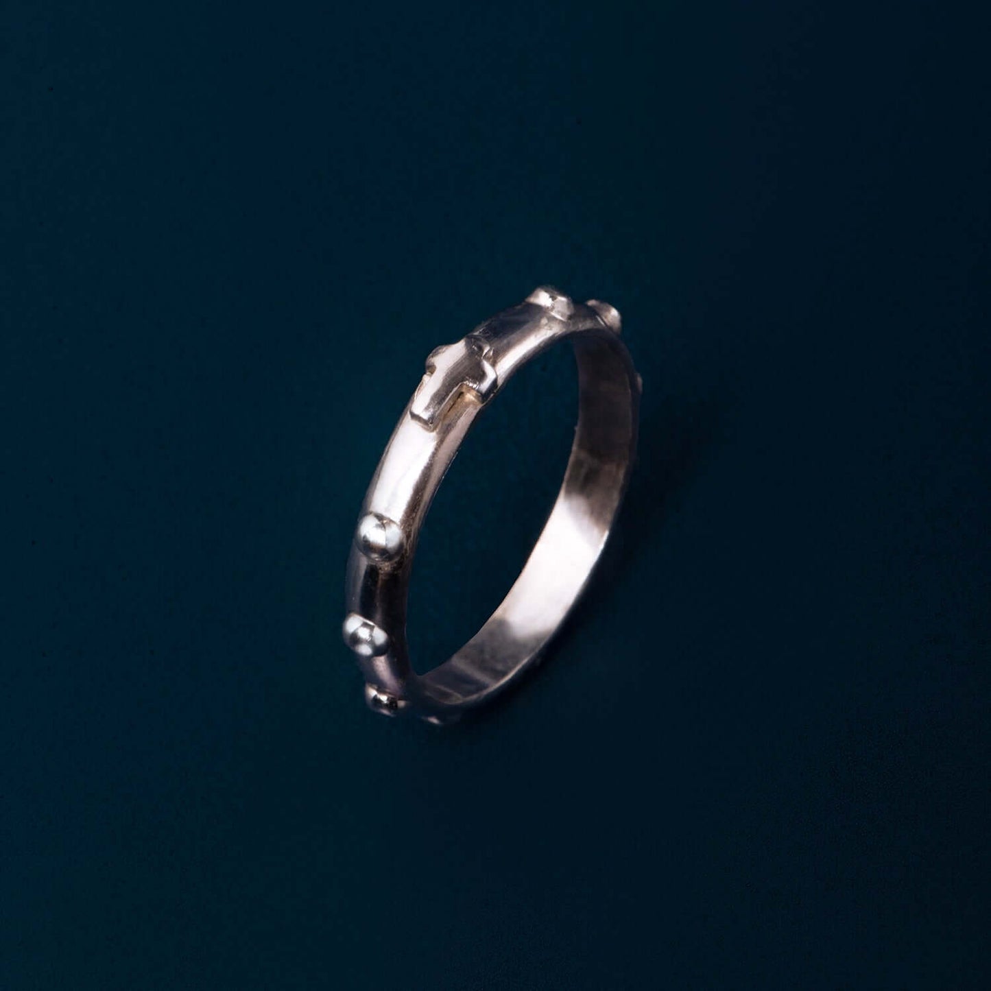 CHAPELET BAGUE - ARGENT