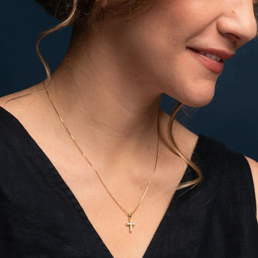 CROIX DIAMOND COLLIER - OR