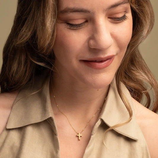 COLLIER CROIX - OR