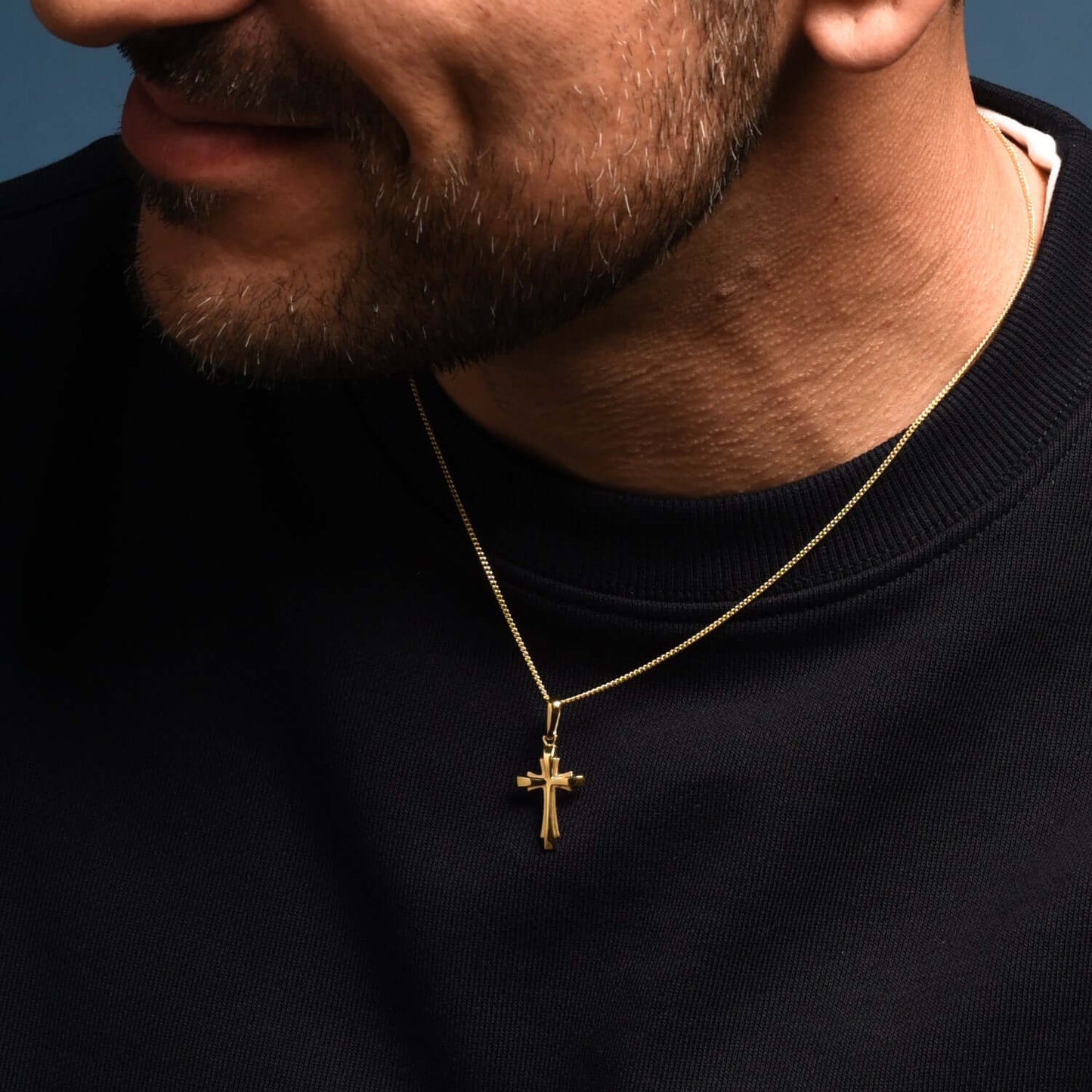 PENDENTIF CROIX - OR