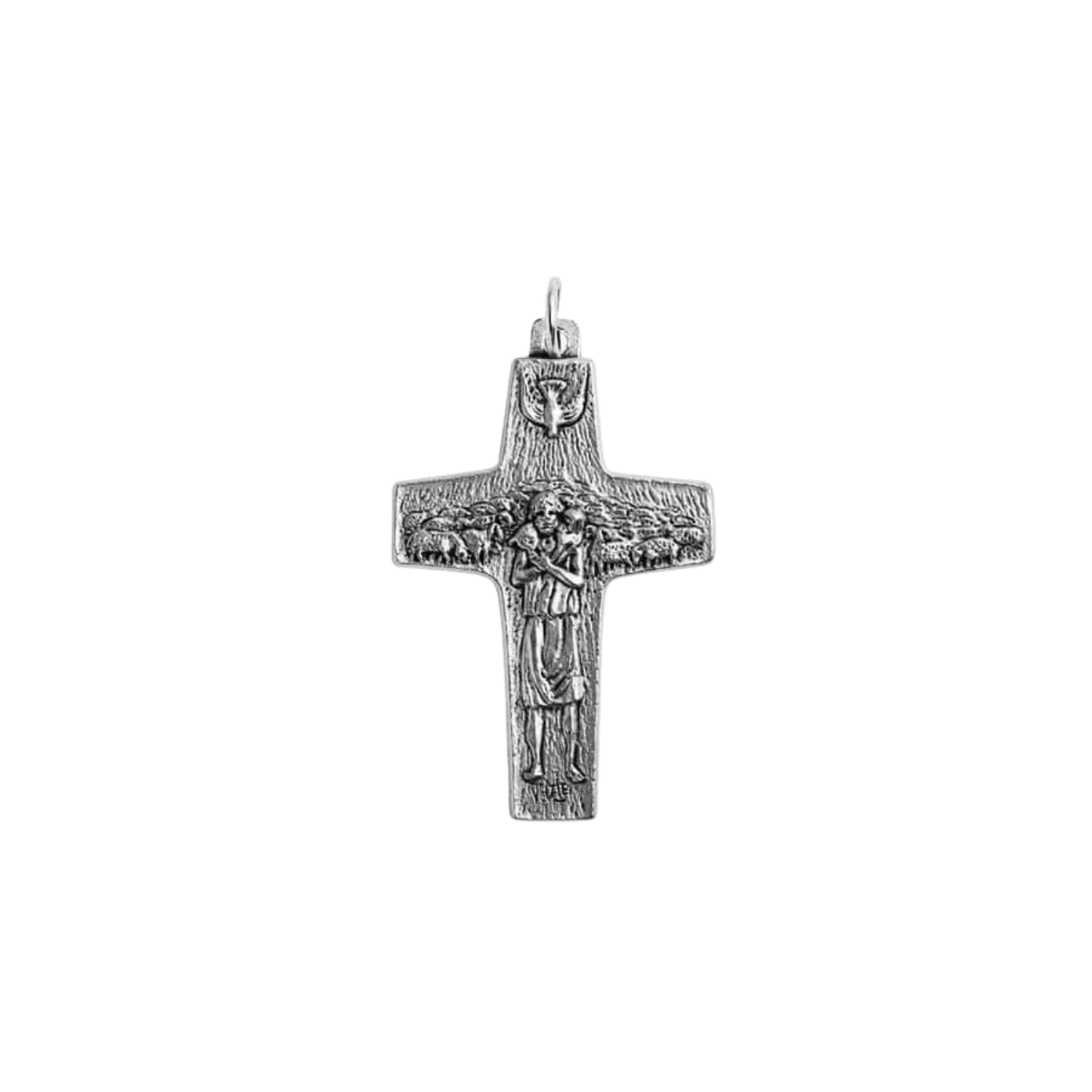 POPE FRANCIS - GOOD SHEPHERD CROIX - ARGENT