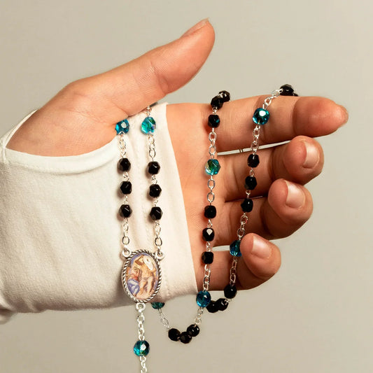 SAINT SOULS IN PURGATORY - CHAPLET - METAL