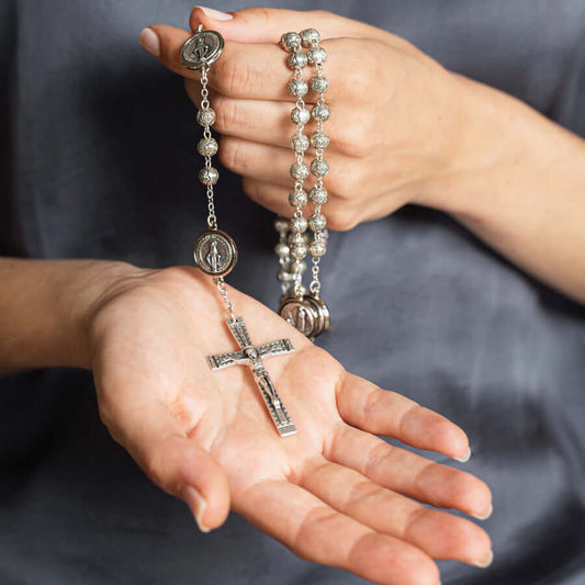 IMMACULATE CONCEPTION - CHAPELET - METAL