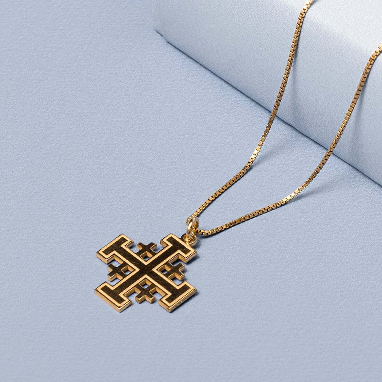 JERUSALEM CROIX - VERMEIL ARGENT