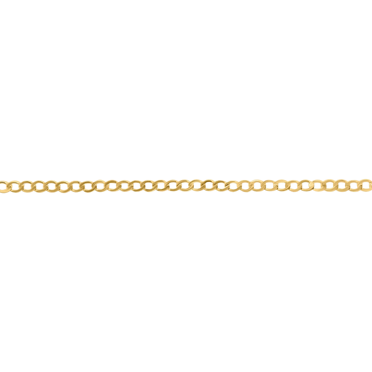 LARGE CURB - CHAÎNE - OR