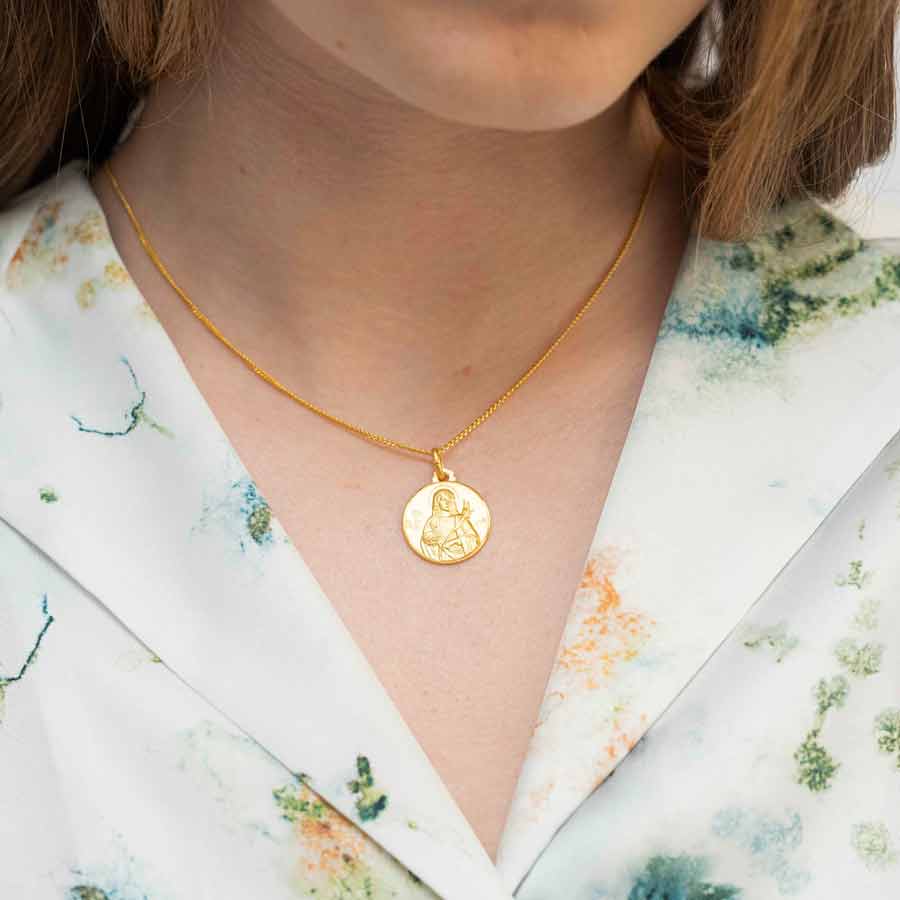 SAINT LUCY - MÉDAILLE