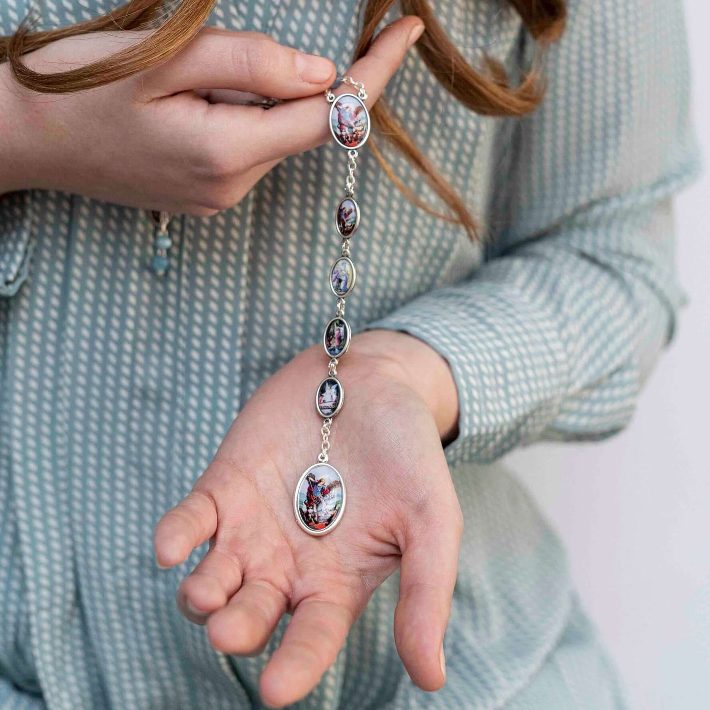 SAINT MICHEL - CHAPLET - METAL