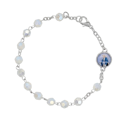CRYSTAL BRACELET CHAPELET - METAL