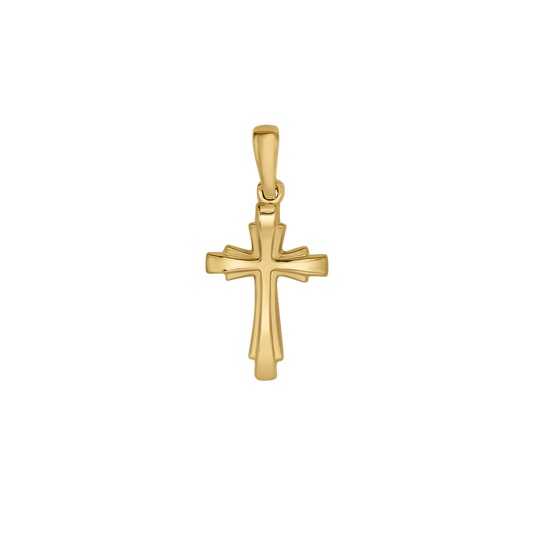 PENDENTIF CROIX - OR