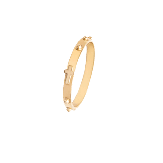 CHAPELET BAGUE - VERMEIL ARGENT
