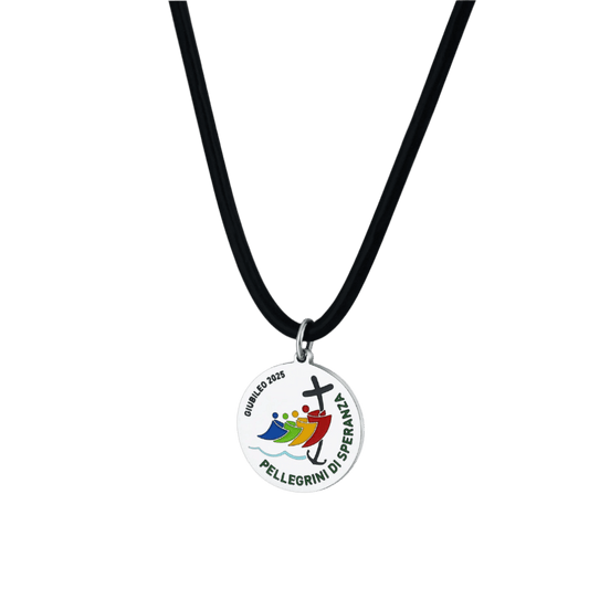 JUBILEE 2025 - MÉDAILLE COLLIER - RUBBER ET STEEL