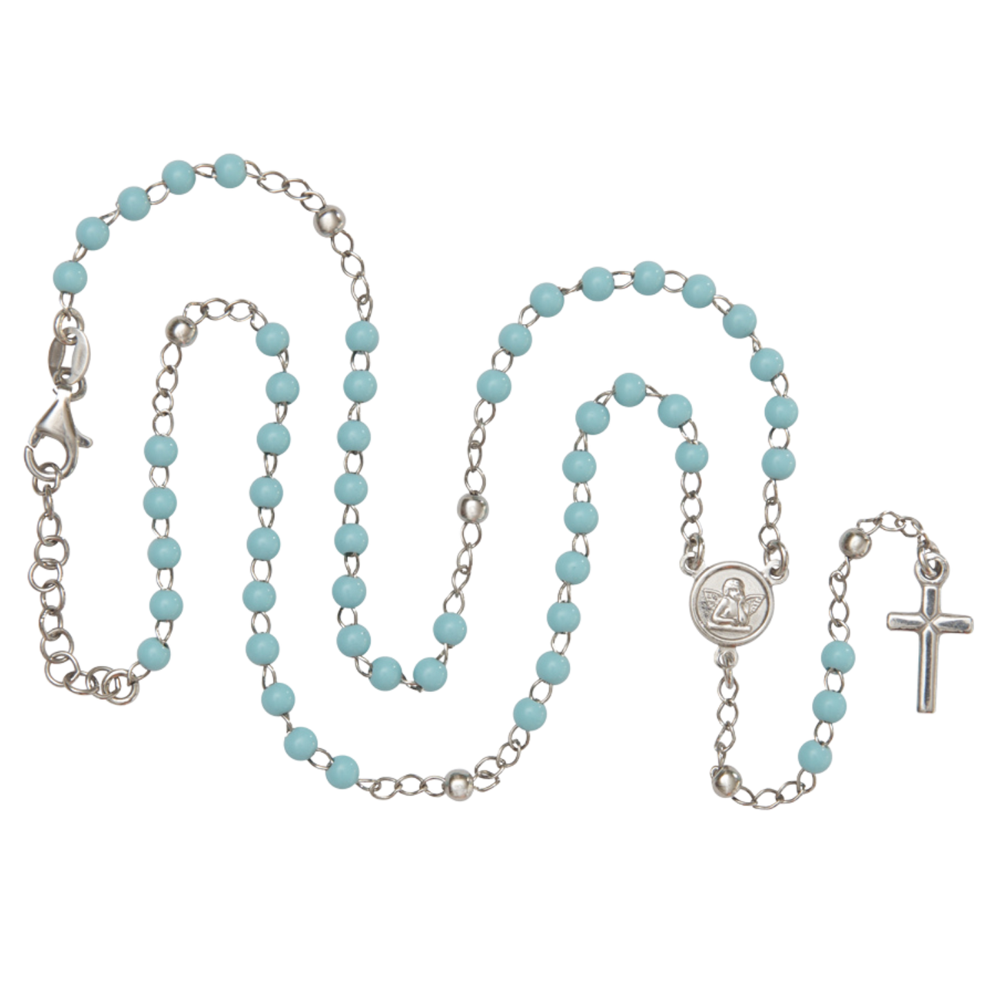 BABY BOY COLLIER CHAPELET - ARGENT