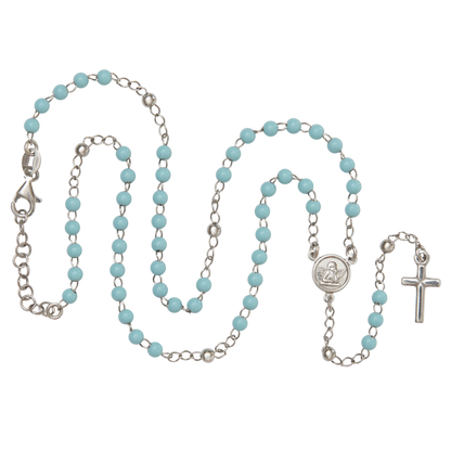 BABY BOY COLLIER CHAPELET - ARGENT
