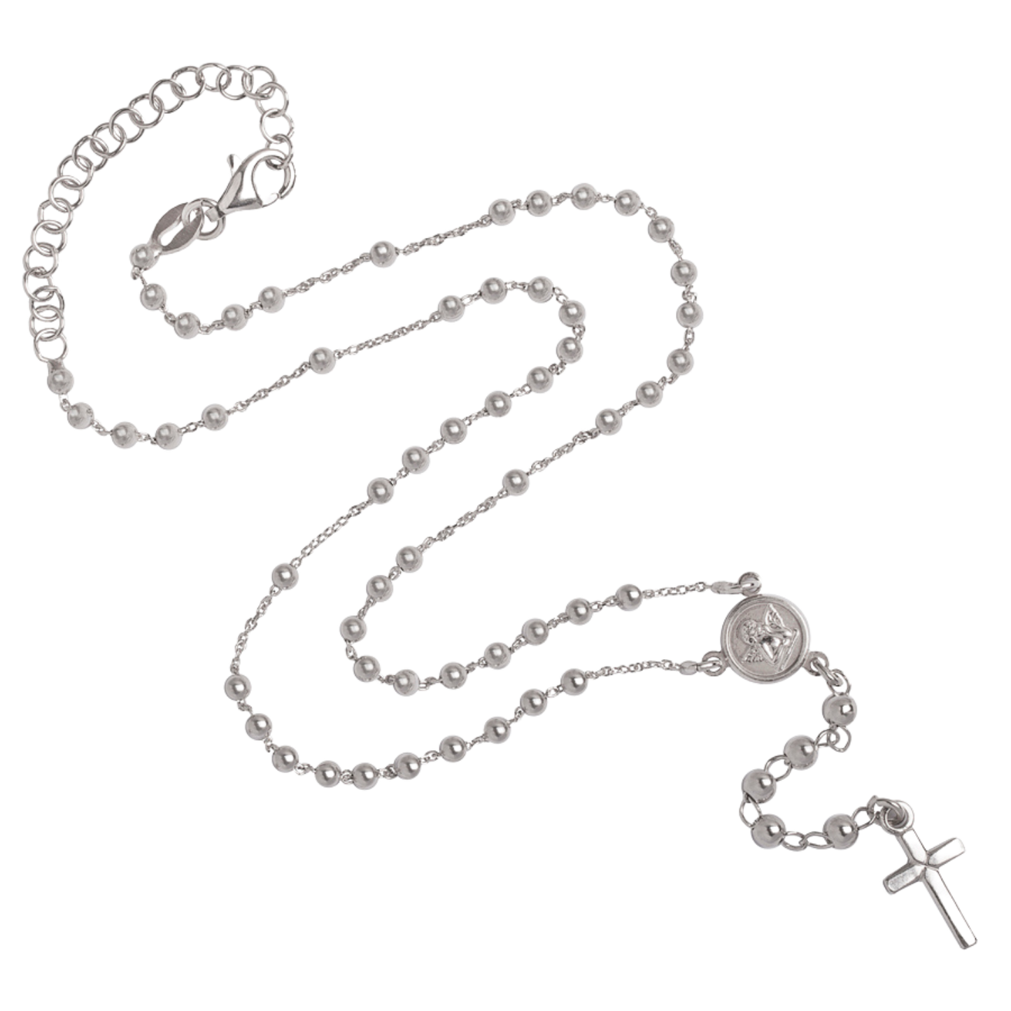 BABY COLLIER CHAPELET - ARGENT