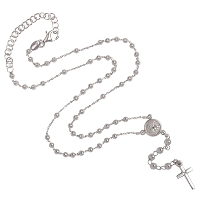 BABY COLLIER CHAPELET - ARGENT