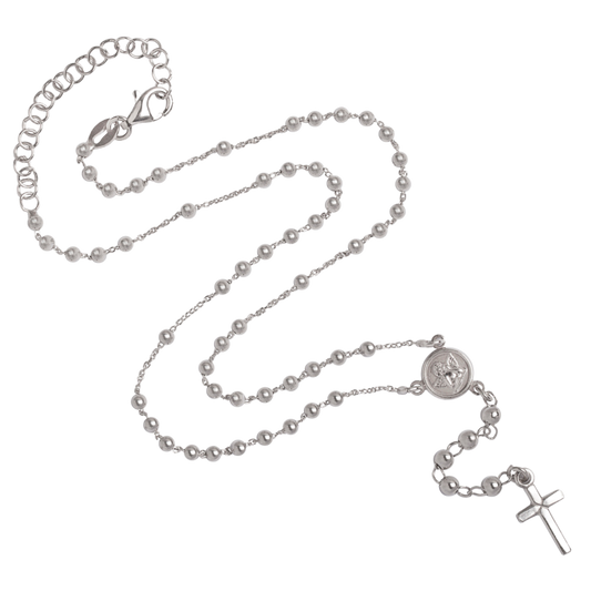 BABY COLLIER CHAPELET - ARGENT