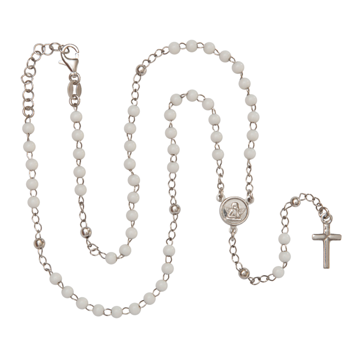 BABY COLLIER CHAPELET - ARGENT