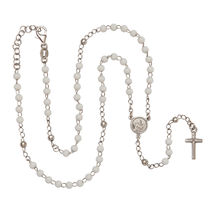 BABY COLLIER CHAPELET - ARGENT