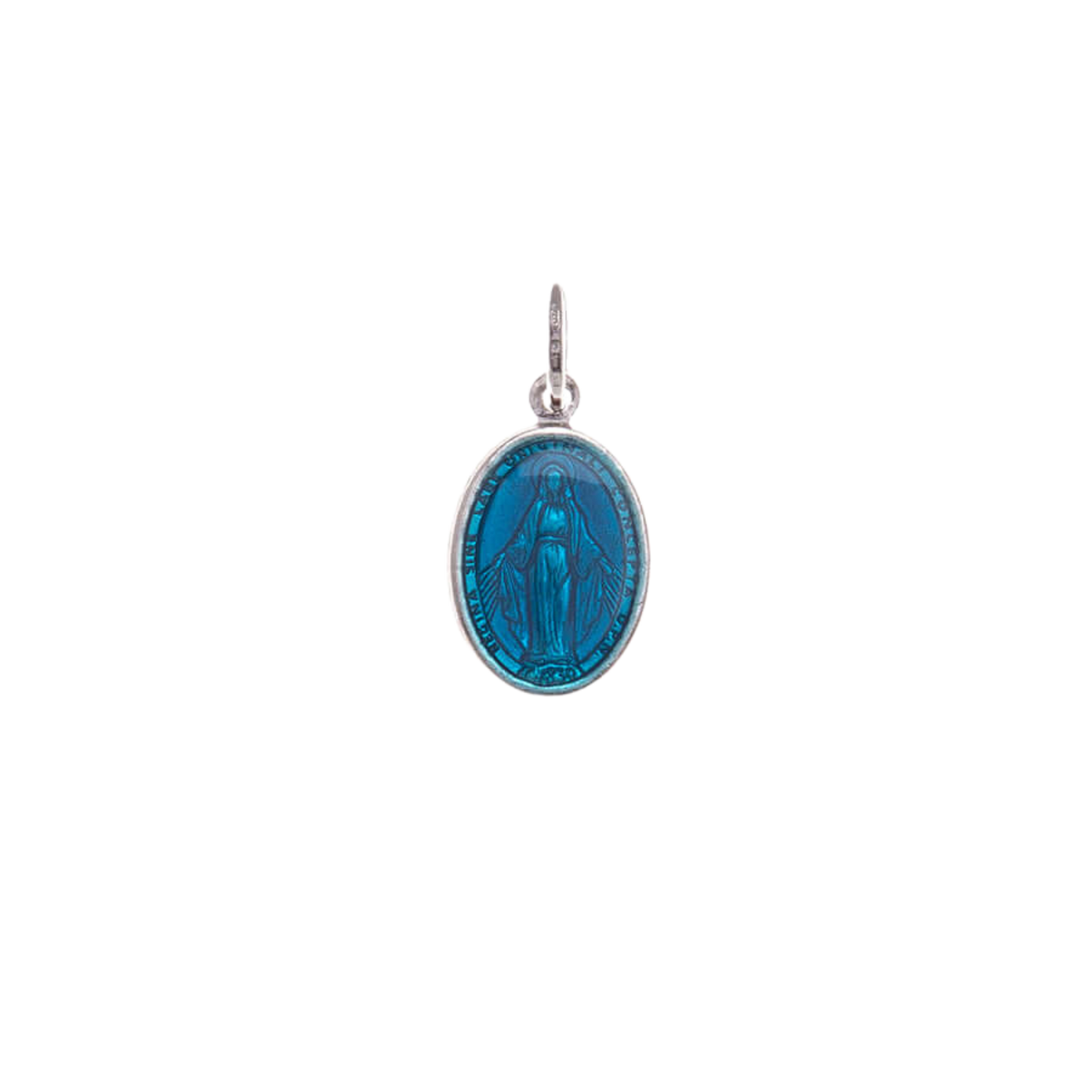 BLUE  MIRACULOUS MÉDAILLE - ARGENT