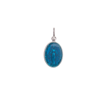 BLUE  MIRACULOUS MÉDAILLE - ARGENT