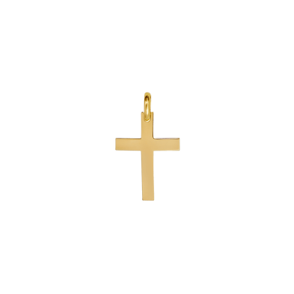 CURVED PENDENTIF CROIX - OR