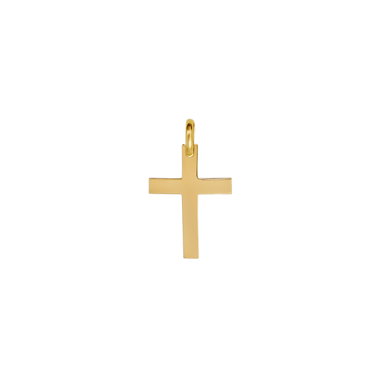 CURVED PENDENTIF CROIX - OR