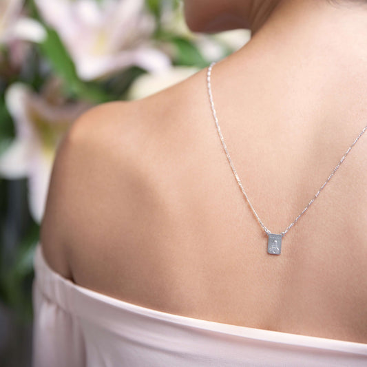 SCAPULAR COLLIER - ARGENT
