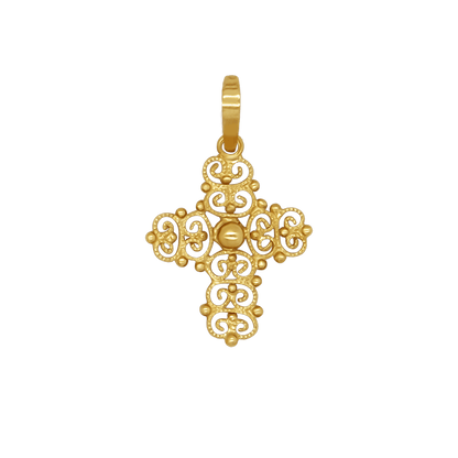 MADREVITATO PENDENTIF CROIX - OR