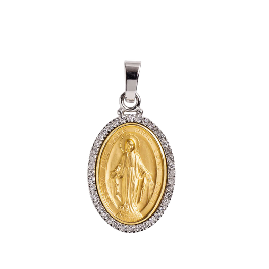 MIRACULOUS MÉDAILLE - DIAMONDS ET OR