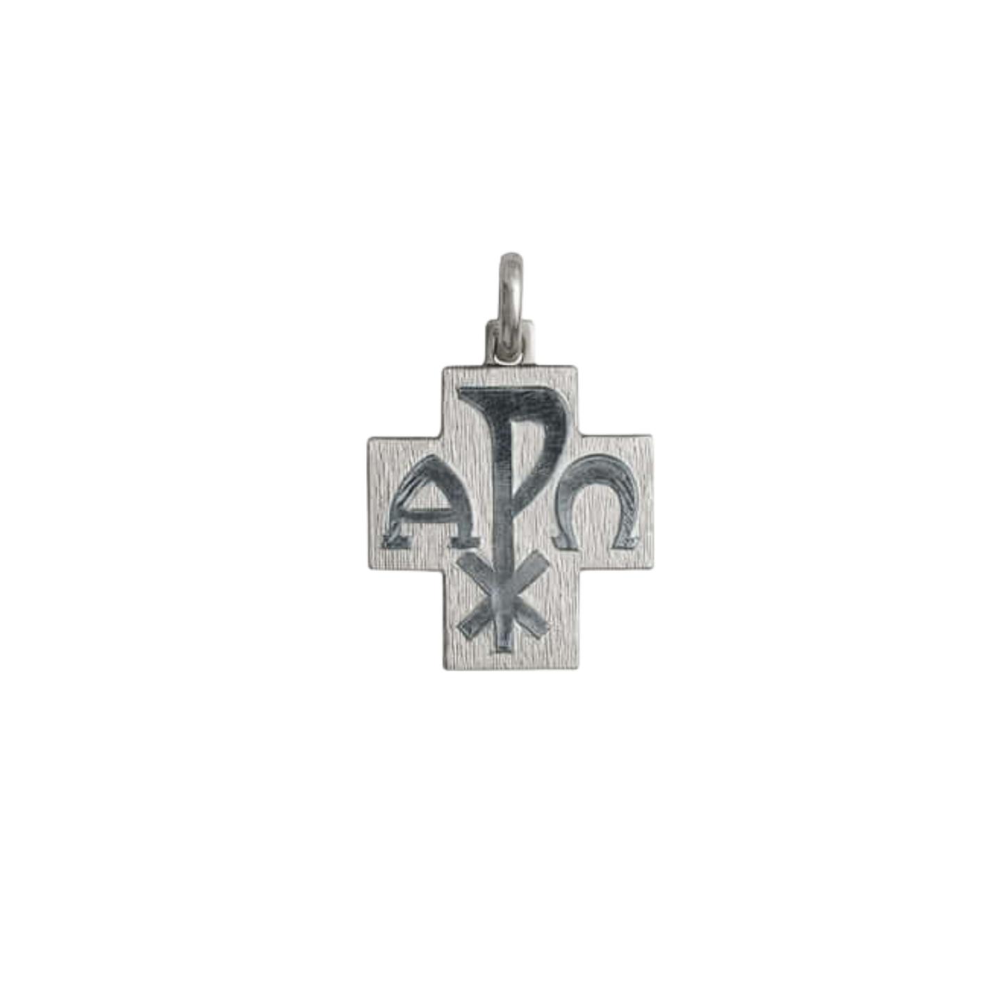 PEACE - PENDENTIF CROIX - ARGENT