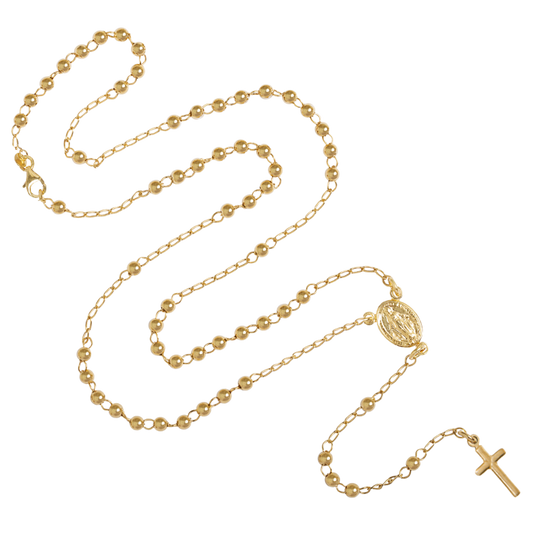 COLLIER CHAPELET - OR