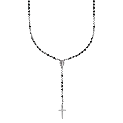 MEN'S COLLIER CHAPELET - ARGENT