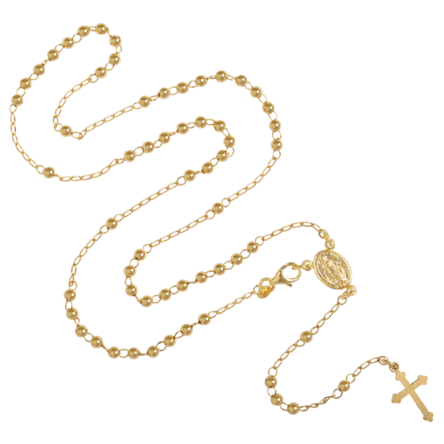 COLLIER CHAPELET - VERMEIL ARGENT