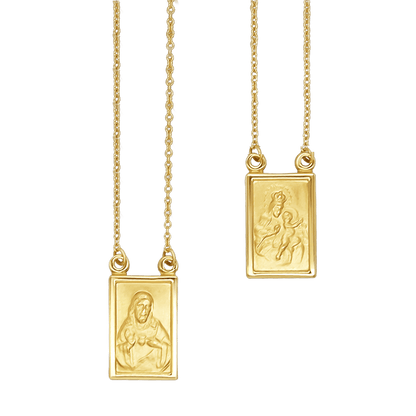 SCAPULAR COLLIER - OR