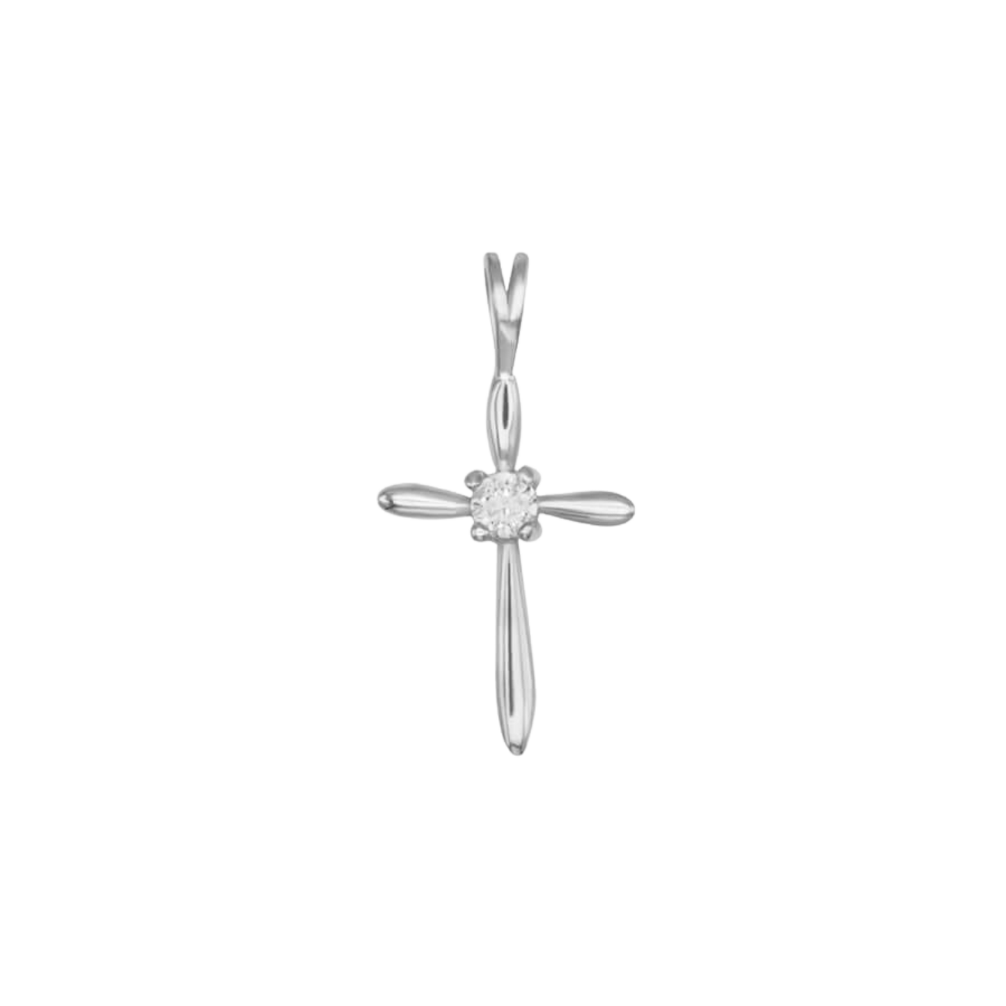 PENDENTIF CROIX - ARGENT