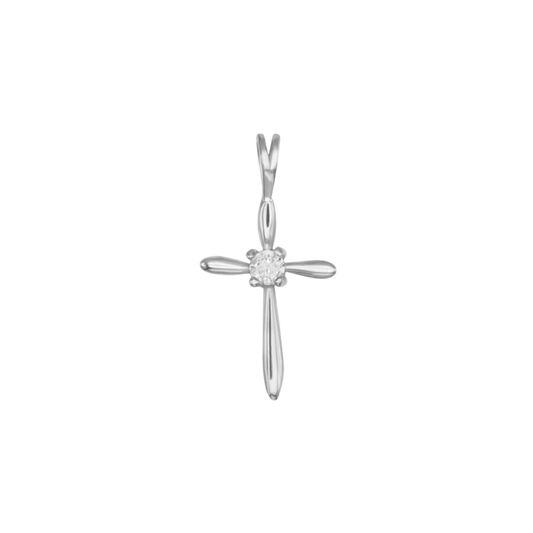 PENDENTIF CROIX - ARGENT