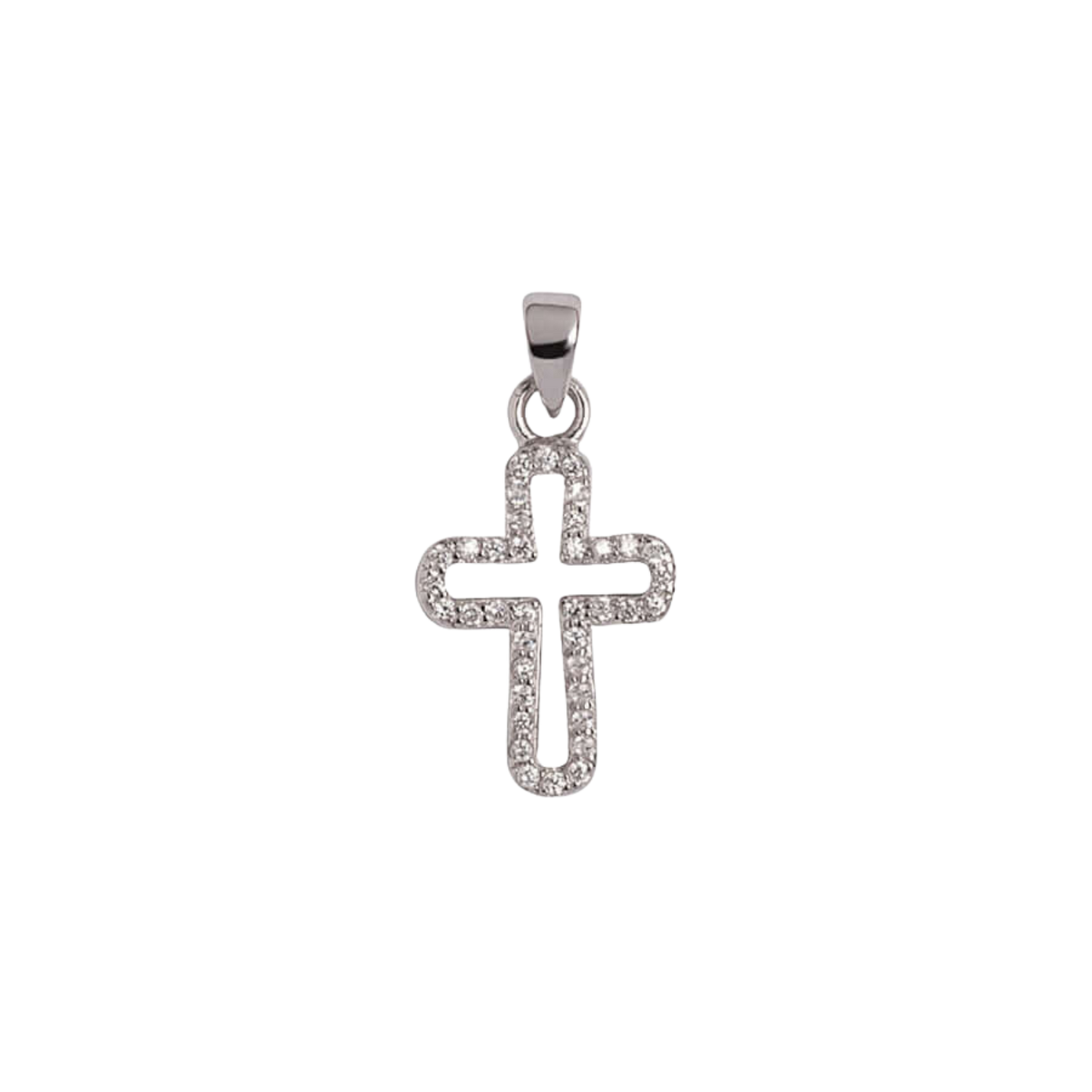 PENDENTIF CROIX - ARGENT