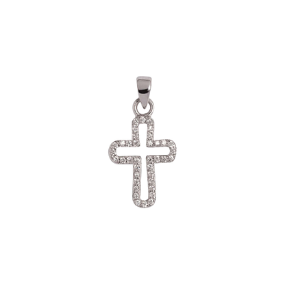 PENDENTIF CROIX - ARGENT