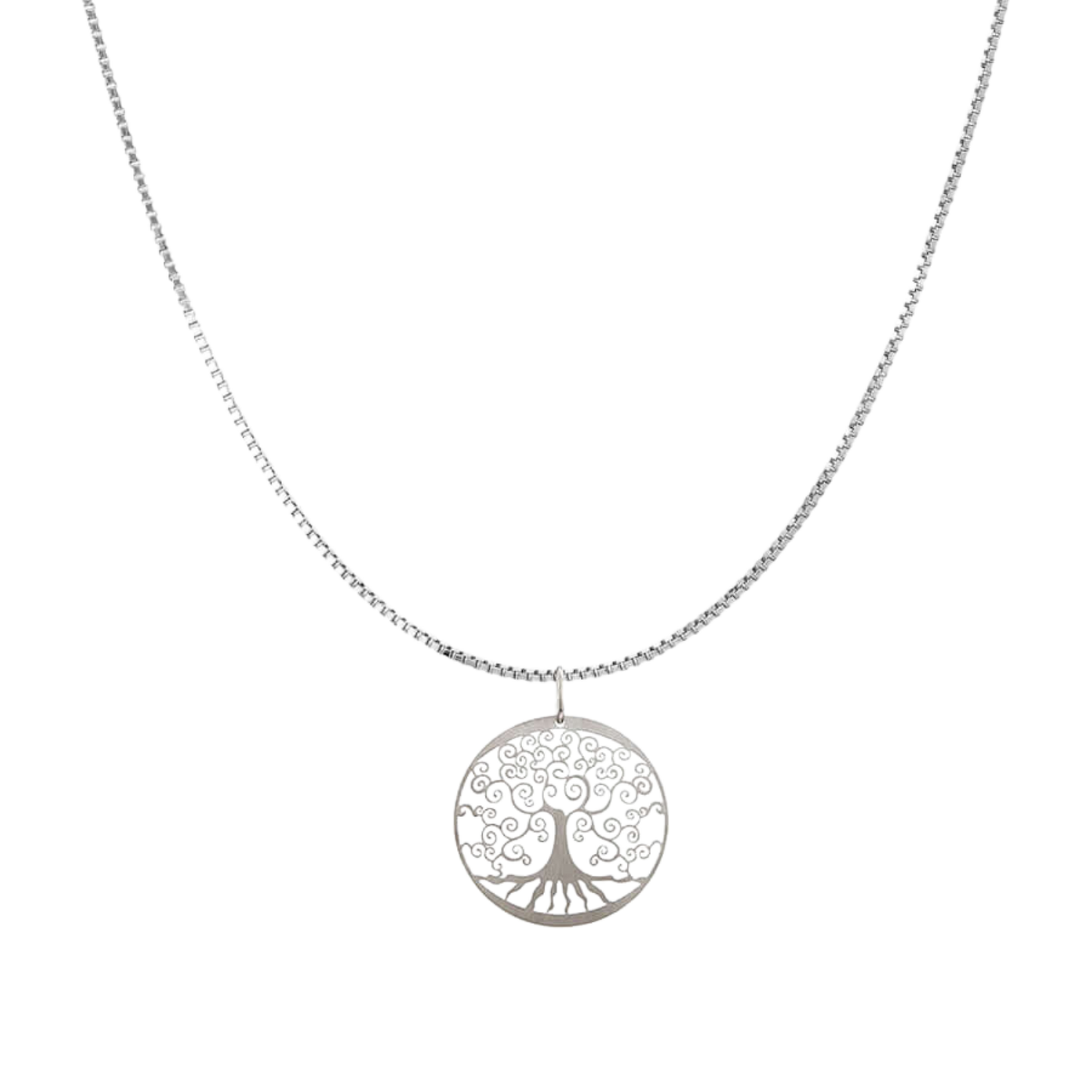 TREE OF LIFE COLLIER - ARGENT