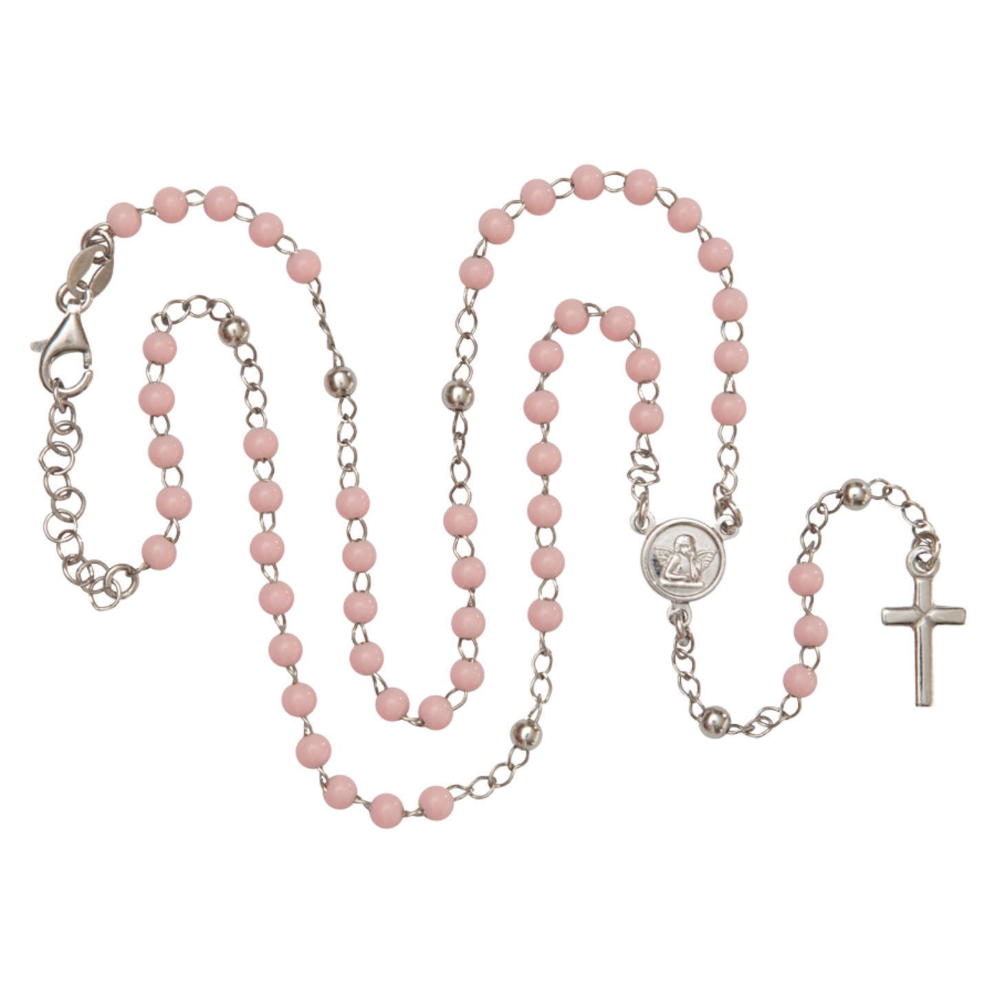 BABY GIRL COLLIER CHAPELET - ARGENT