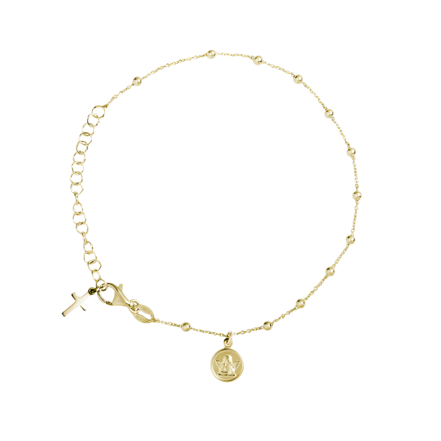 BABY BRACELET CHAPELET - VERMEIL ARGENT