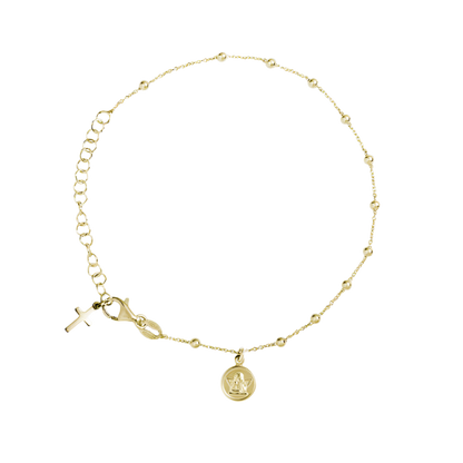 BABY BRACELET CHAPELET - VERMEIL ARGENT