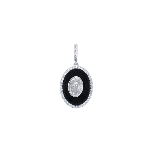 MIRACULOUS MÉDAILLE PENDENTIF - ARGENT ET ZIRCONIA