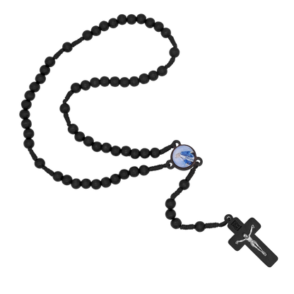 NOIR BOIS BEADS CHAPELET - ROPE