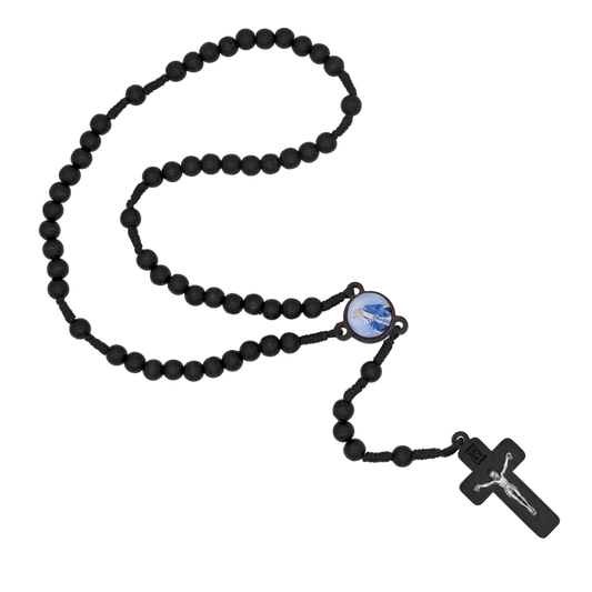 NOIR BOIS BEADS CHAPELET - ROPE