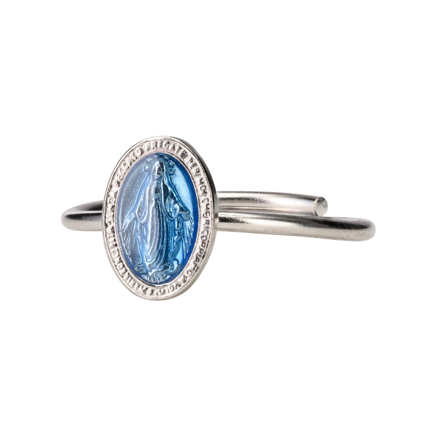 BLUE MIRACULOUS MÉDAILLE BAGUE - ARGENT