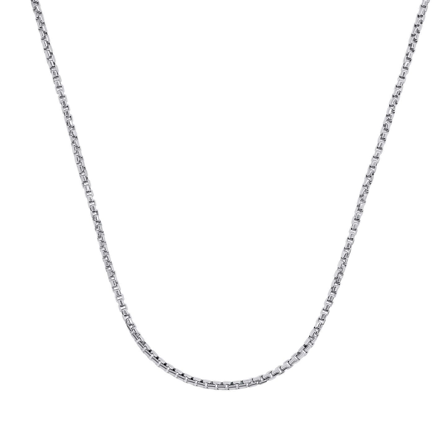 BOX - CHAÎNE - ARGENT