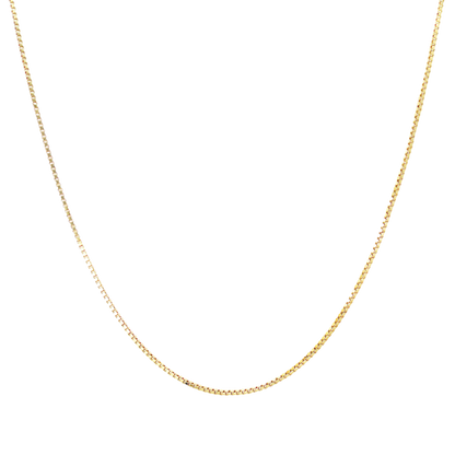 BOX - CHAÎNE - VERMEIL ARGENT