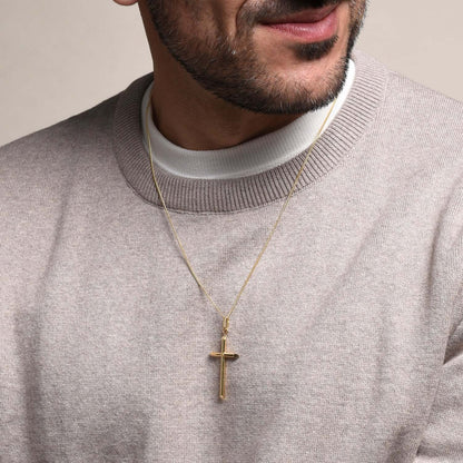 CLASSIC PENDENTIF CROIX - OR